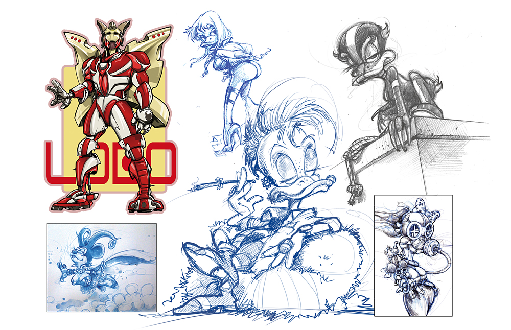 ilustración, diseño gráfico